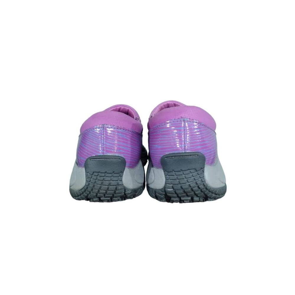 Merrell Slip Ons with Slip Resistant Soles, Purple and Teal, Size 6 - Picture 2 of 6